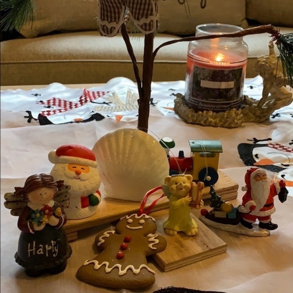 5 piece decor MYSTERY BOX 📦 Christmas Vtg decor ornaments - Picture 8 of 8
